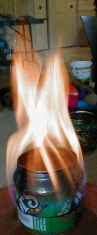 Big Flame - no pot on top